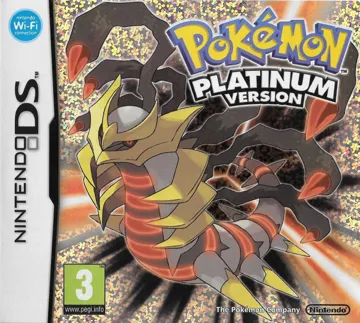 Pokemon - Platinum Version (Europe) (Rev 10) box cover front